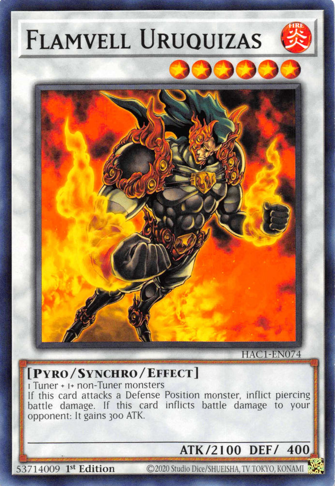 Flamvell Uruquizas [HAC1-EN074] Common - PokeCharles PokeStore