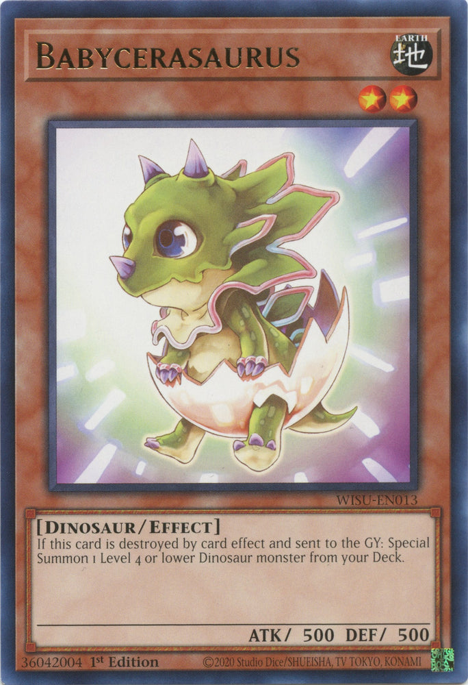 Babycerasaurus [WISU-EN013] Rare - PokeCharles PokeStore