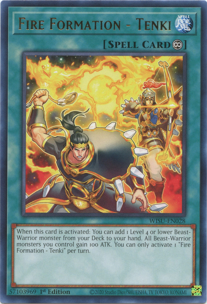 Fire Formation - Tenki [WISU-EN028] Rare - PokeCharles PokeStore