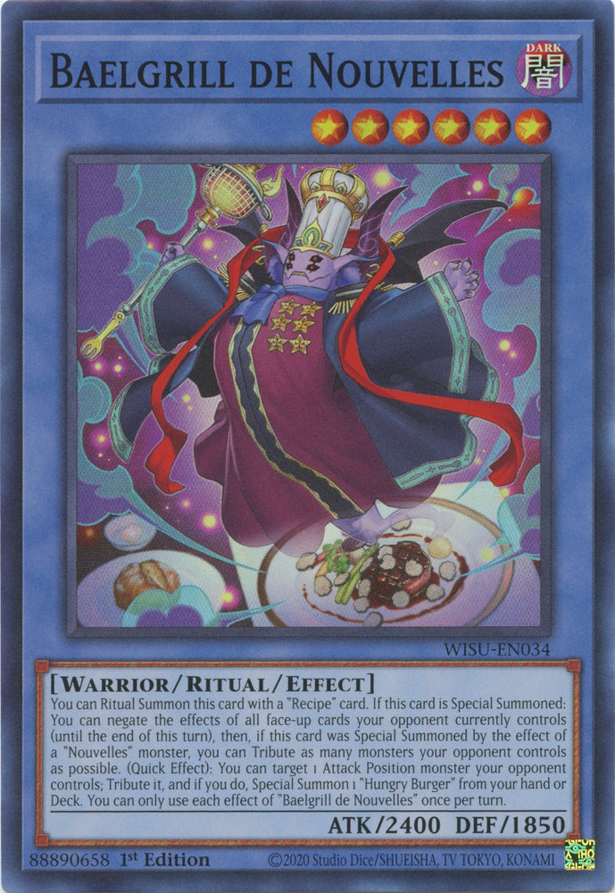 Baelgrill de Nouvelles [WISU-EN034] Super Rare - PokeCharles PokeStore