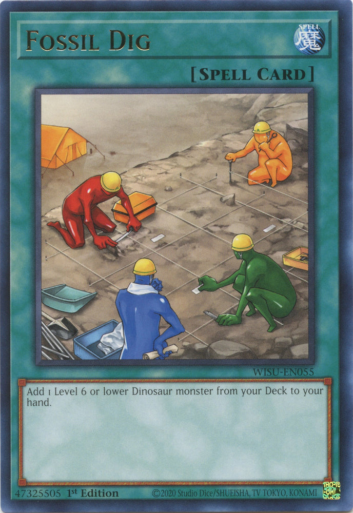 Fossil Dig [WISU-EN055] Rare - PokeCharles PokeStore