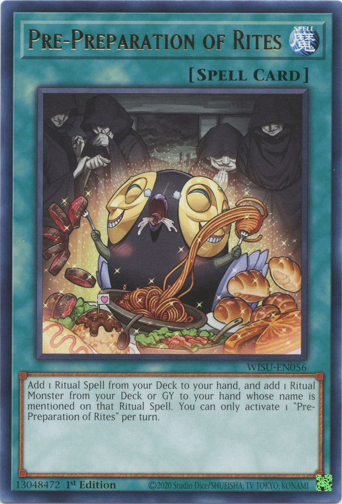 Pre-Preparation of Rites [WISU-EN056] Rare - PokeCharles PokeStore