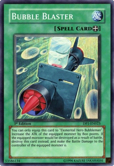 Bubble Blaster [DP1-EN023] Super Rare - PokeCharles PokeStore