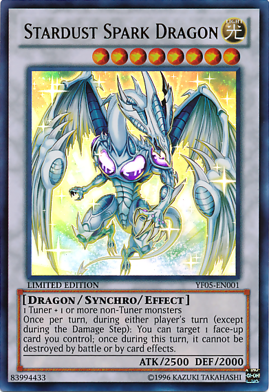 Stardust Spark Dragon [YF05-EN001] Ultra Rare - PokeCharles PokeStore