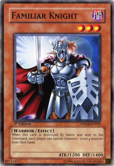 Familiar Knight [DPKB-EN020] Common - PokeCharles PokeStore
