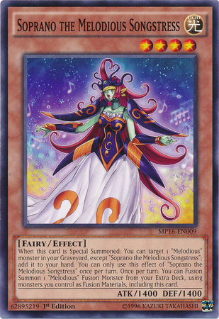 Soprano the Melodious Songstress [MP16-EN009] Common - PokeCharles PokeStore