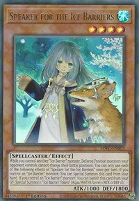 Speaker for the Ice Barriers [SDFC-EN003] Ultra Rare - PokeCharles PokeStore