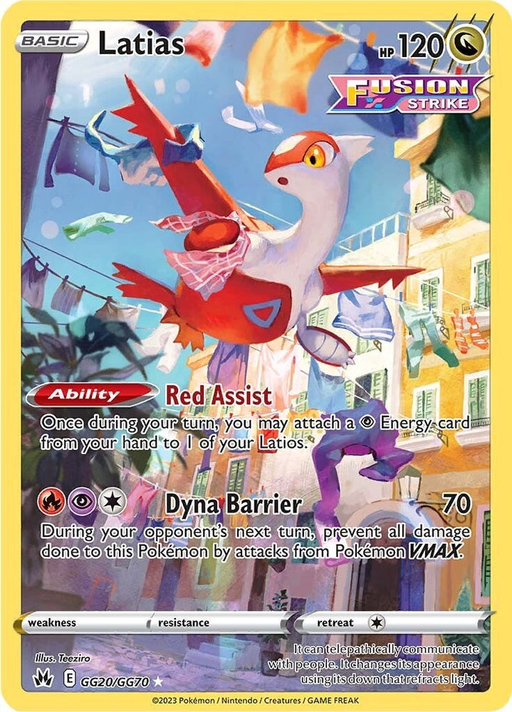 Latias (GG20/GG70) [Sword & Shield: Crown Zenith] - PokeCharles PokeStore