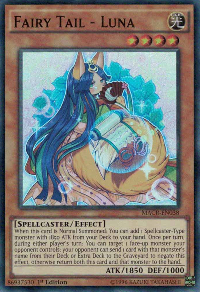 Fairy Tail - Luna [MACR-EN038] Super Rare - PokeCharles PokeStore