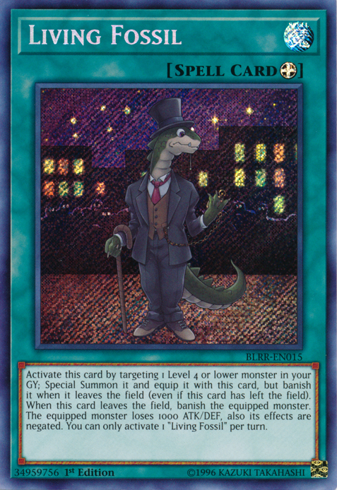 Living Fossil [BLRR-EN015] Secret Rare - PokeCharles PokeStore