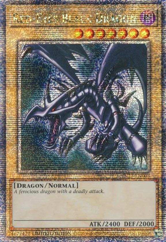 Red-Eyes Black Dragon [TN23-EN003] Quarter Century Secret Rare - PokeCharles PokeStore