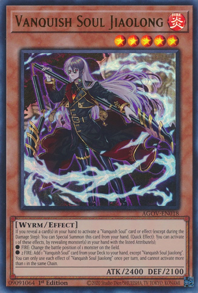Vanquish Soul Jiaolong [AGOV-EN018] Ultra Rare - PokeCharles PokeStore