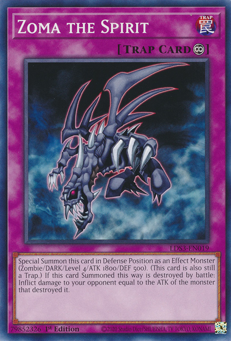 Zoma the Spirit [LDS3-EN019] Common - PokeCharles PokeStore