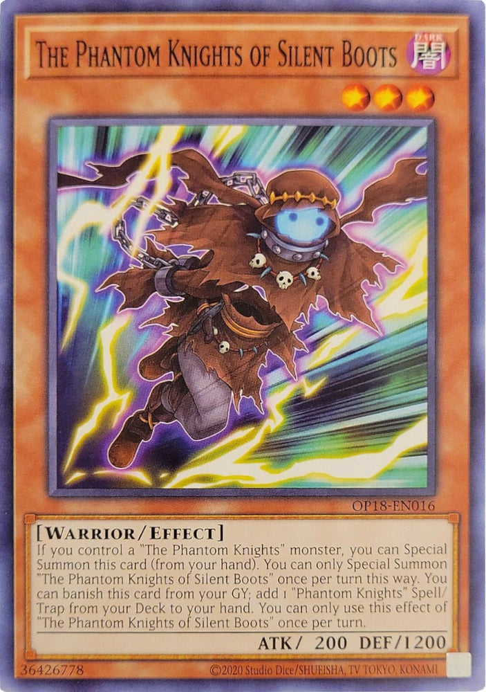 The Phantom Knights of Silent Boots [OP18-EN016] Common - PokeCharles PokeStore