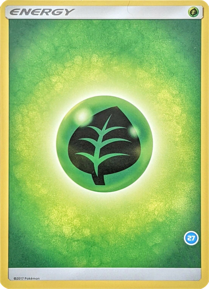 Grass Energy (Deck Exclusive #27) [Sun & Moon: Trainer Kit - Alolan Ninetales] - PokeCharles PokeStore