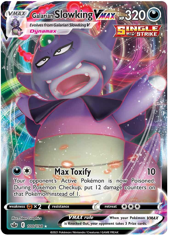 Galarian Slowking VMAX (100/198) [Sword & Shield: Chilling Reign] - PokeCharles PokeStore
