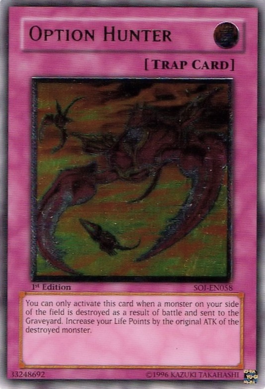 Option Hunter (UTR) [SOI-EN058] Ultimate Rare - PokeCharles PokeStore