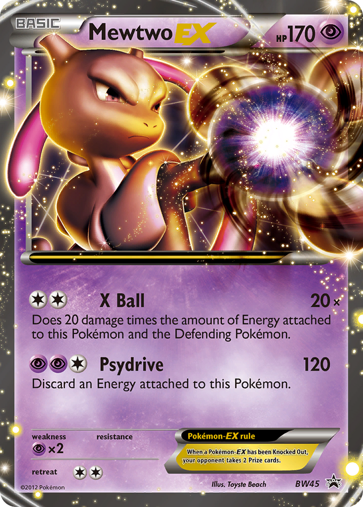 Mewtwo EX (BW45) [Black & White: Black Star Promos] - PokeCharles PokeStore