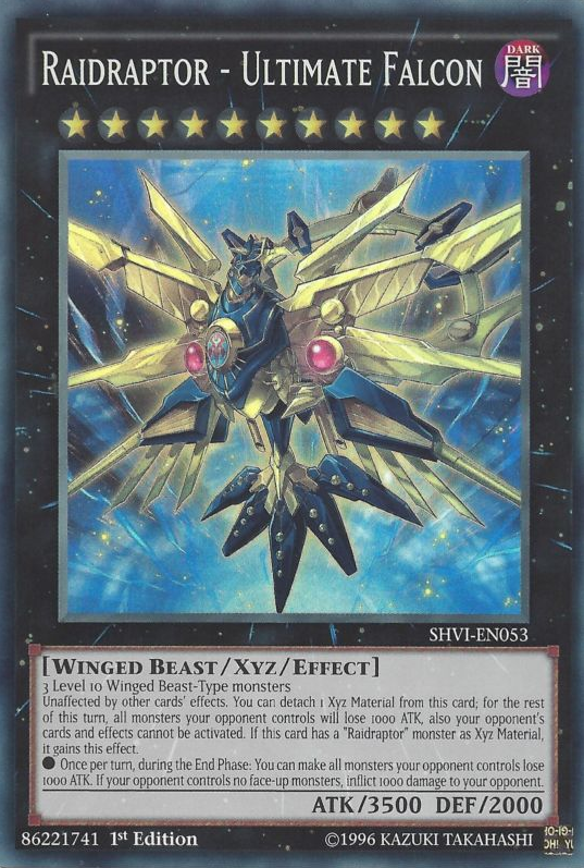 Raidraptor - Ultimate Falcon [SHVI-EN053] Super Rare - PokeCharles PokeStore