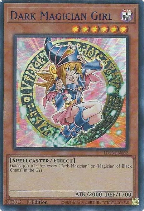 Dark Magician Girl (Blue) [LDS3-EN082] Ultra Rare - PokeCharles PokeStore