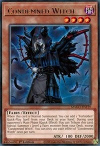 Condemned Witch [MAGO-EN129] Rare - PokeCharles PokeStore