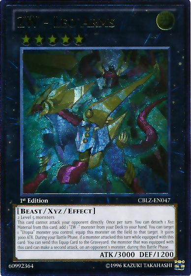 ZW - Leo Arms [CBLZ-EN047] Ultimate Rare - PokeCharles PokeStore