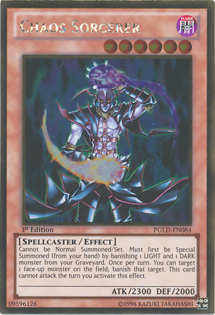 Chaos Sorcerer [PGLD-EN084] Gold Rare - PokeCharles PokeStore