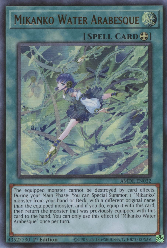 Mikanko Water Arabesque [AMDE-EN032] Ultra Rare - PokeCharles PokeStore