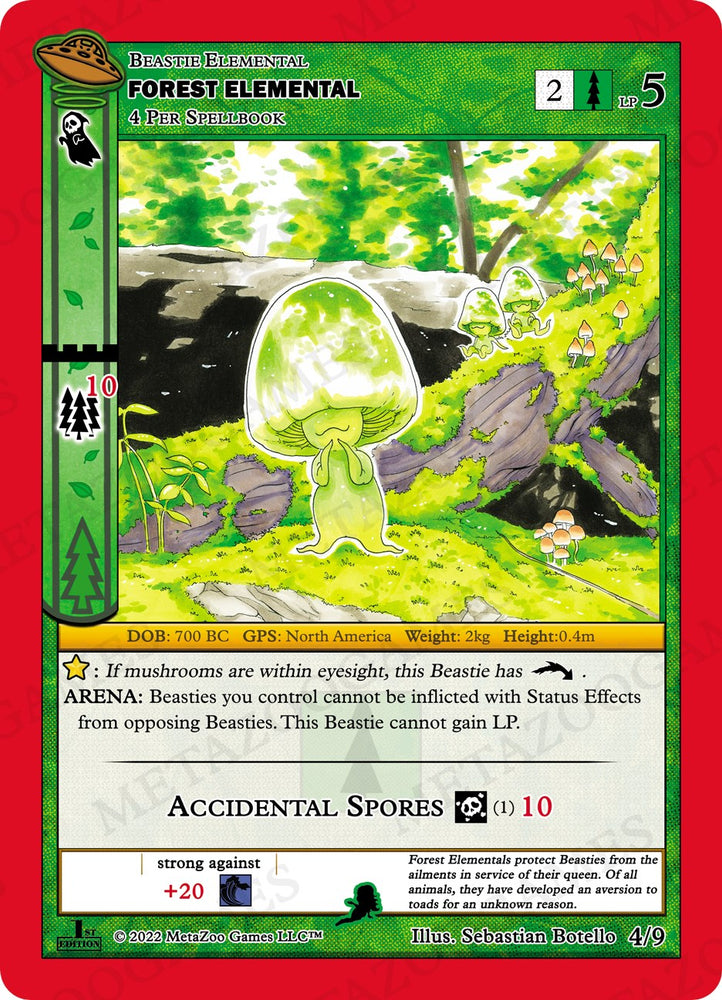 Forest Elemental [Cryptid Nation: UFO First Edition Tribal Theme Decks]