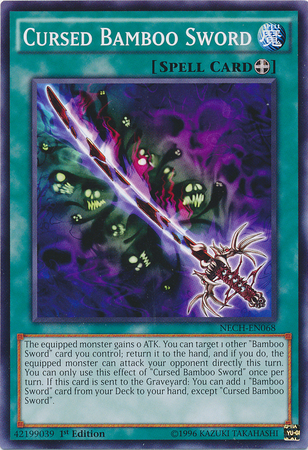 Cursed Bamboo Sword [NECH-EN068] Common - PokeCharles PokeStore