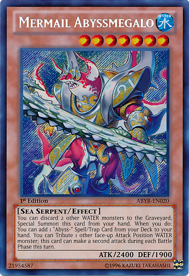 Mermail Abyssmegalo [ABYR-EN020] Secret Rare - PokeCharles PokeStore