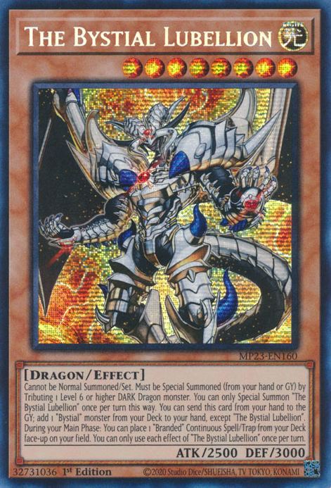 The Bystial Lubellion [MP23-EN160] Prismatic Secret Rare - PokeCharles PokeStore