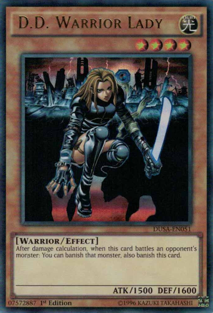 D.D. Warrior Lady [DUSA-EN051] Ultra Rare - PokeCharles PokeStore