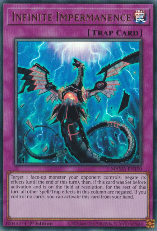 Infinite Impermanence [MAMA-EN100] Ultra Rare - PokeCharles PokeStore