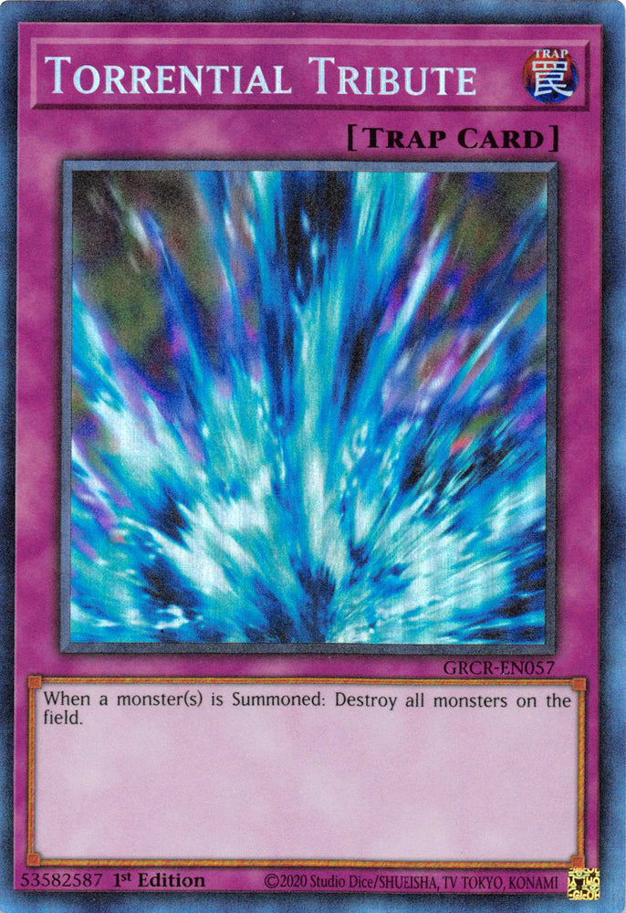 Torrential Tribute [GRCR-EN057] Collector's Rare - PokeCharles PokeStore