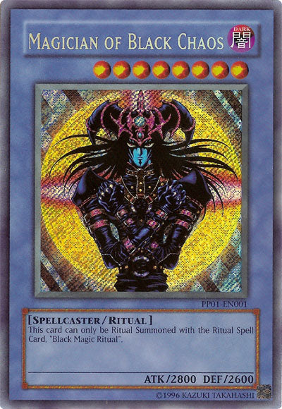 Magician of Black Chaos [PP01-EN001] Secret Rare - PokeCharles PokeStore