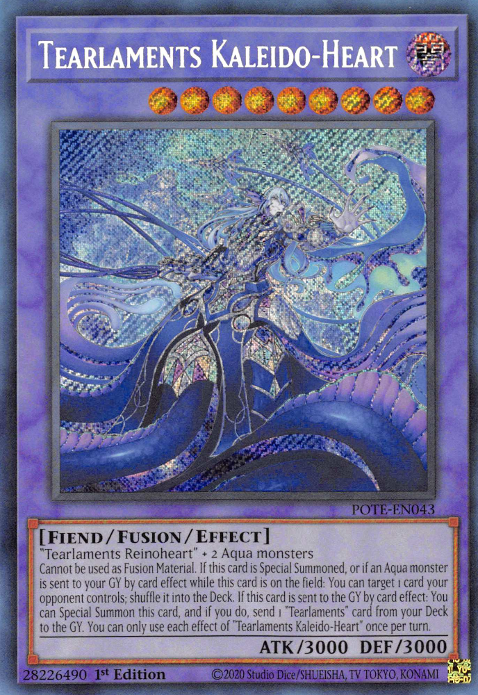 Tearlaments Kaleido-Heart [POTE-EN043] Secret Rare - PokeCharles PokeStore