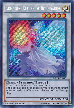 Armades, Keeper of Boundaries [MP14-EN095] Secret Rare - PokeCharles PokeStore