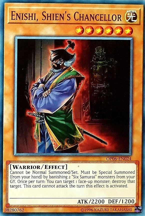 Enishi, Shien's Chancellor [OP06-EN024] Common - PokeCharles PokeStore