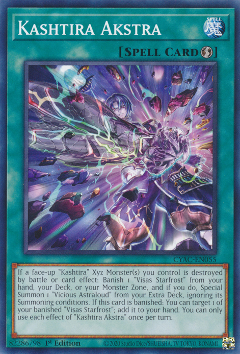 Kashtira Akstra [CYAC-EN055] Common - PokeCharles PokeStore
