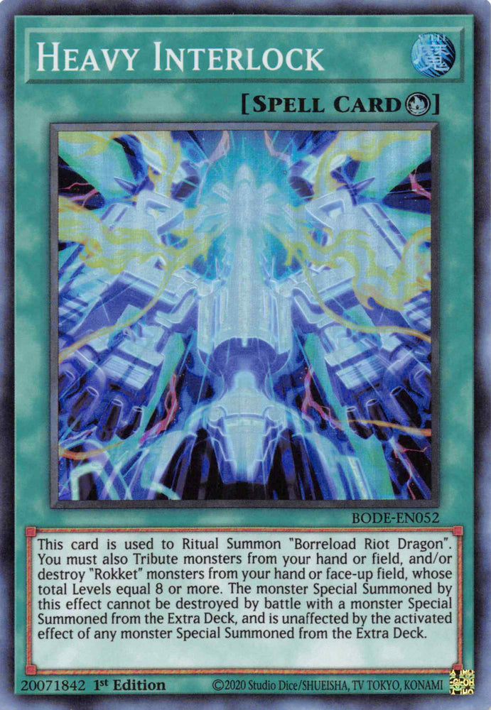 Heavy Interlock [BODE-EN052] Super Rare - PokeCharles PokeStore
