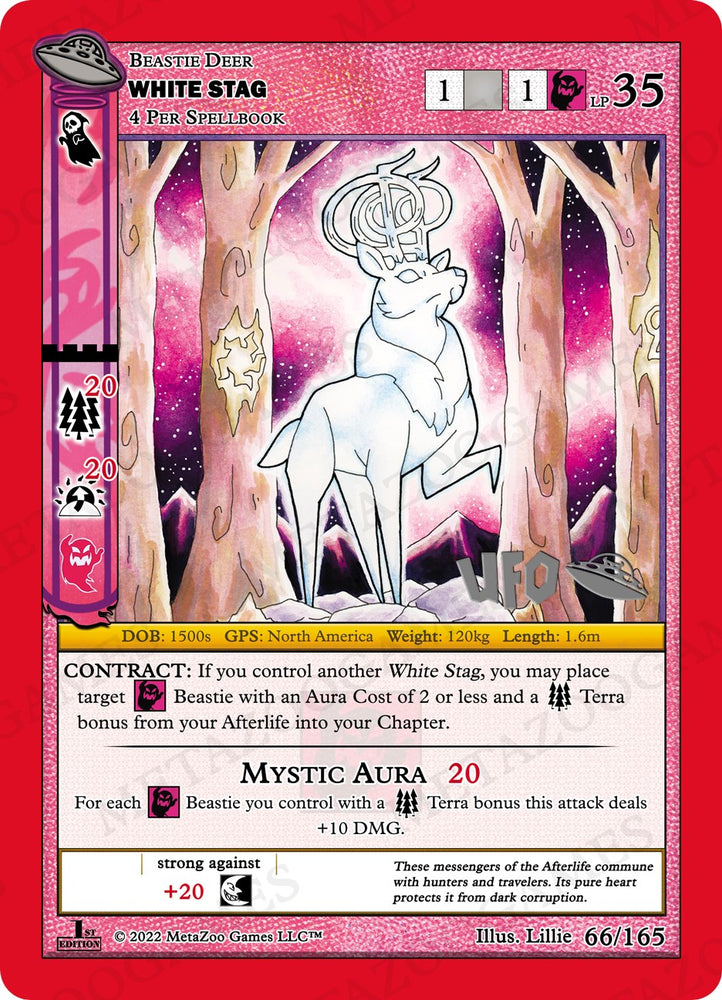 White Stag [Cryptid Nation: UFO First Edition Spoiler Pack]