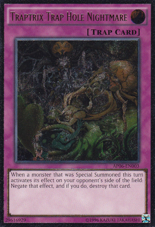 Traptrix Trap Hole Nightmare [AP06-EN003] Ultimate Rare - PokeCharles PokeStore