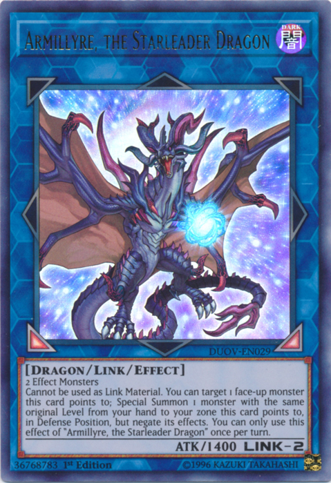 Armillyre, the Starleader Dragon [DUOV-EN029] Ultra Rare - PokeCharles PokeStore