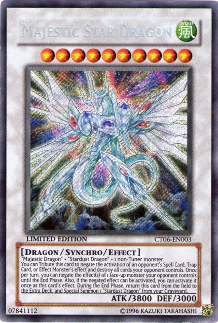 Majestic Star Dragon [CT06-EN003] Secret Rare - PokeCharles PokeStore