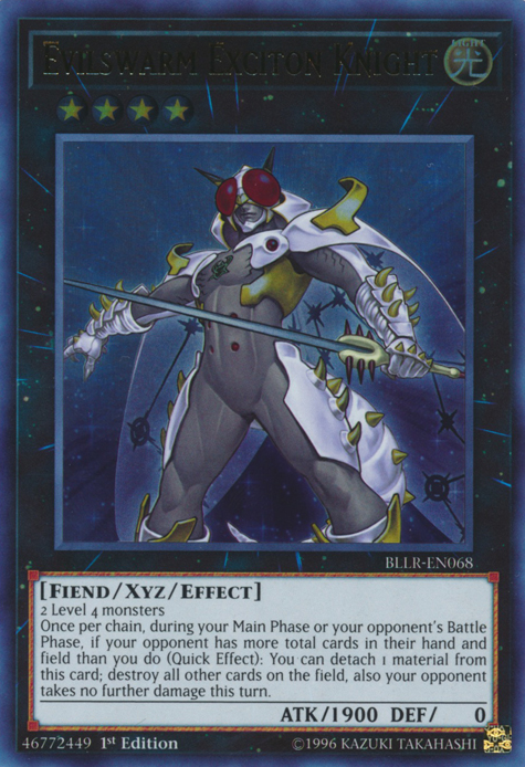 Evilswarm Exciton Knight [BLLR-EN068] Ultra Rare - PokeCharles PokeStore