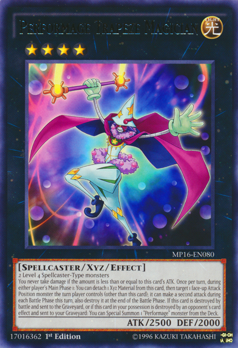 Performage Trapeze Magician [MP16-EN080] Rare - PokeCharles PokeStore