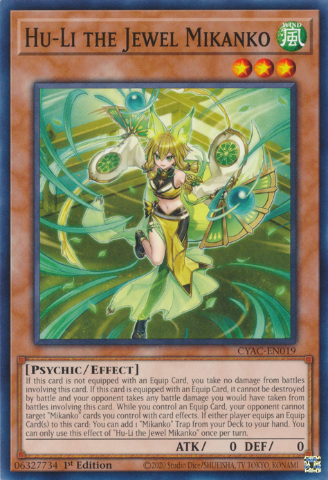 Hu-Li the Jewel Mikanko [CYAC-EN019] Common - PokeCharles PokeStore