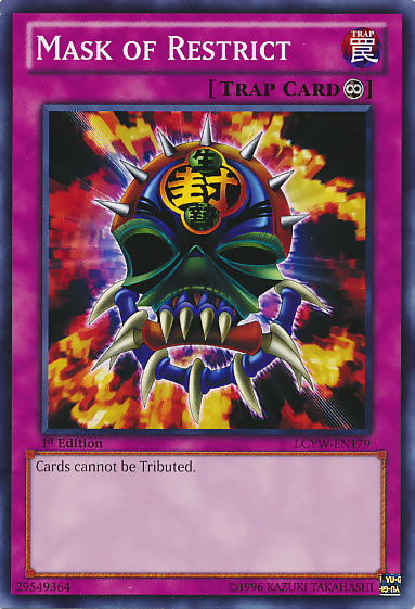 Mask of Restrict [LCYW-EN179] Common - PokeCharles PokeStore
