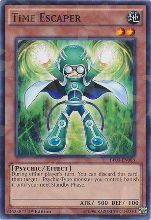 Time Escaper [BP03-EN088] Shatterfoil Rare - PokeCharles PokeStore
